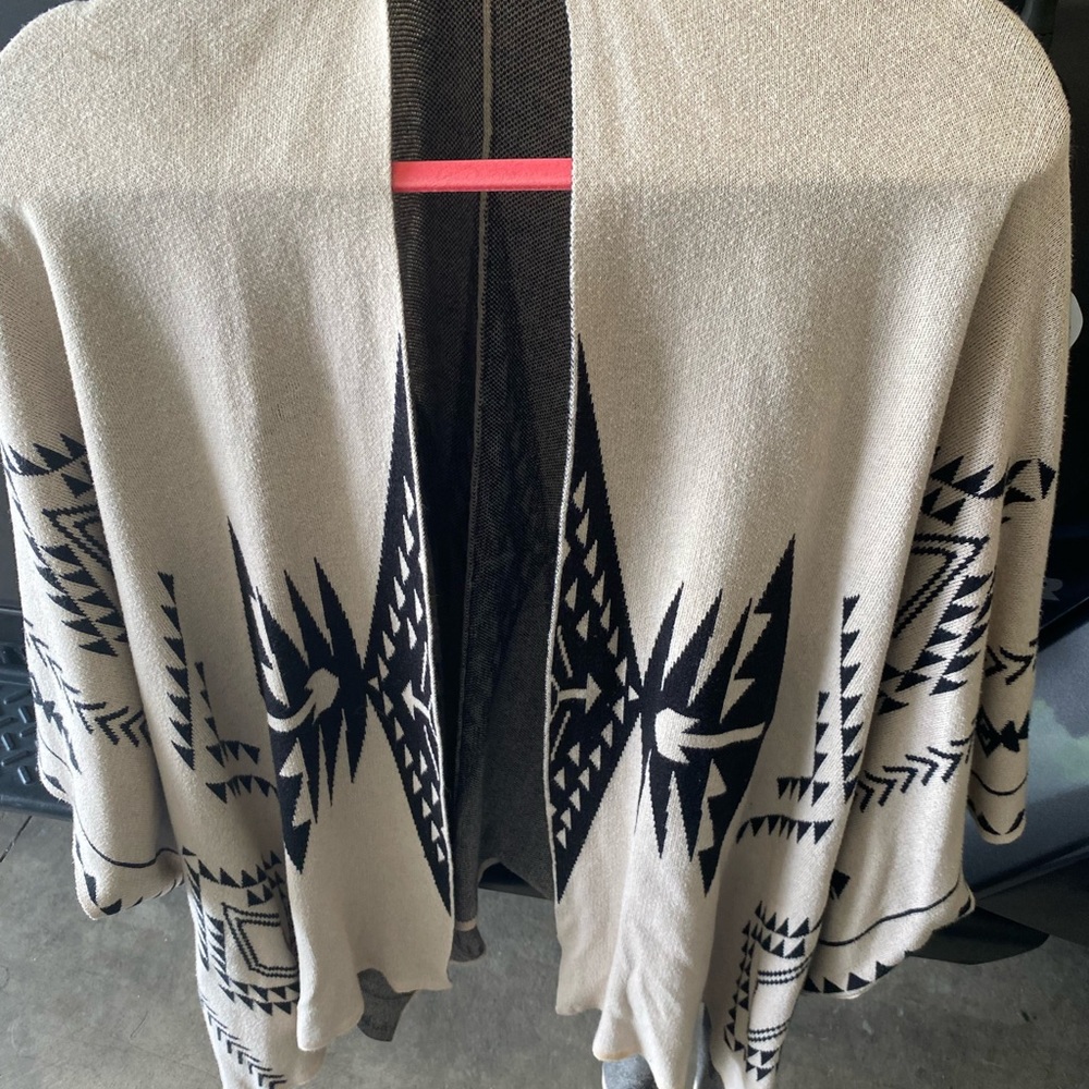 Charlotte Russe Poncho Cardigan